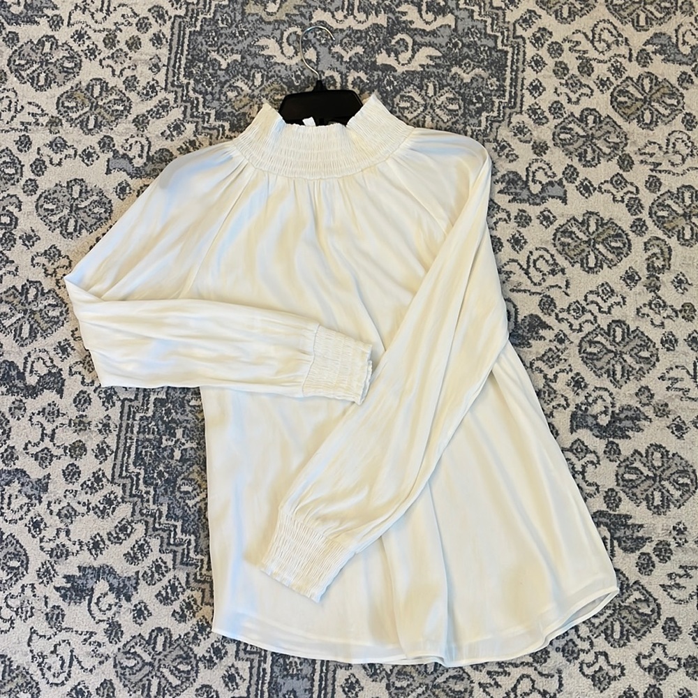 Cream blouse